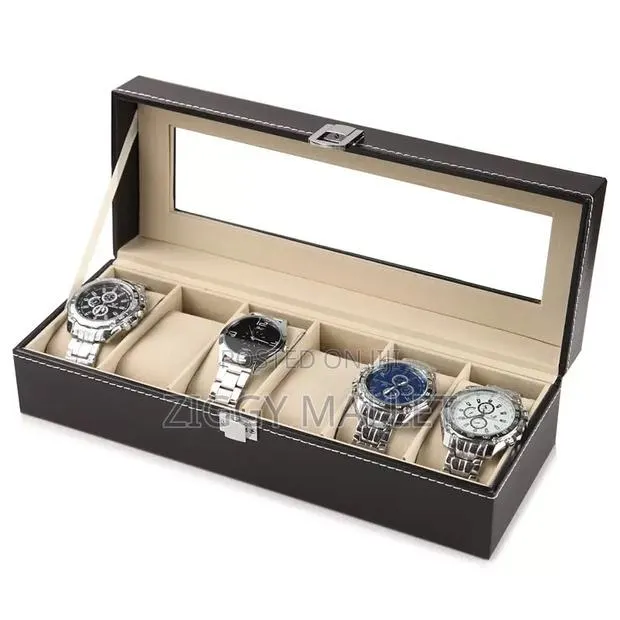 Leather Watch Storage Box · Photo 1