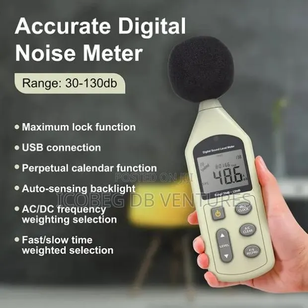 Noise Meter/ Decibel Meter/ Sound Level Meter · Photo 1