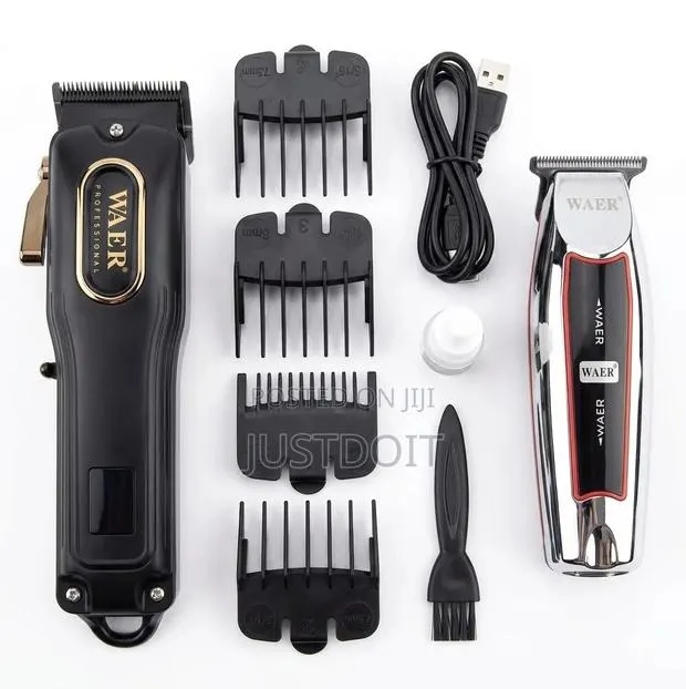 Waer Two in One Rechargeable Cordless Clipper + Trimmer Set · Photo 1