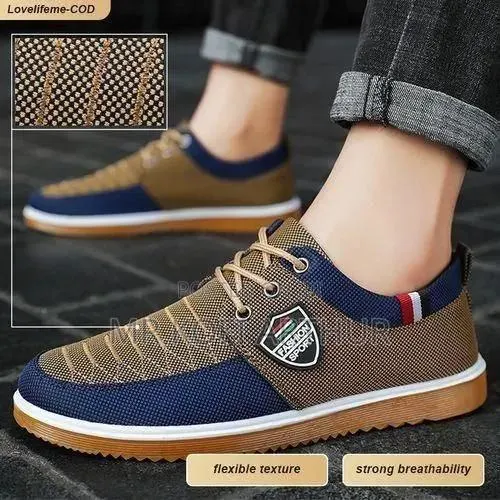 ASHION UnisexCanvas Casual Shoes, Lace‐Up · Photo 1
