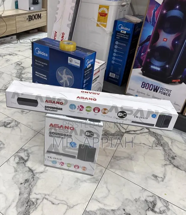 Get Durable Asano Tk-2041s Bluetooth Sound Bar(Black) · Photo 1