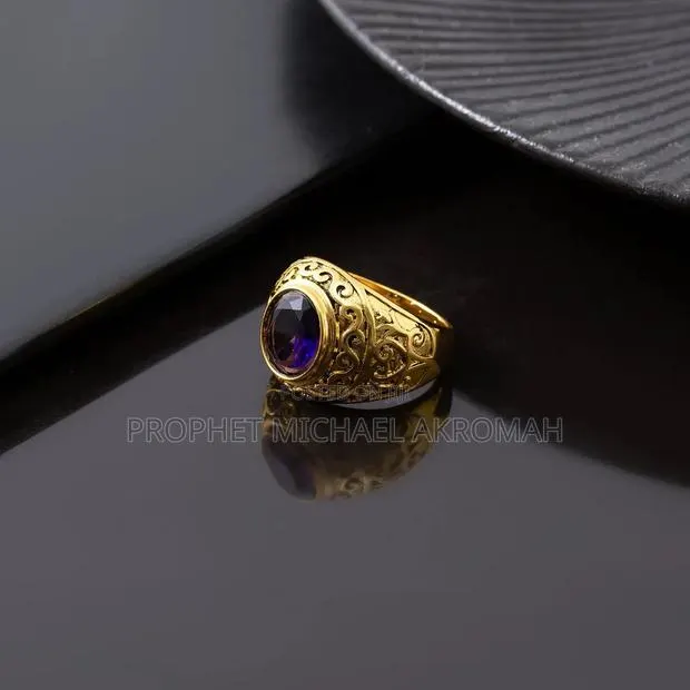 Amethyst Spiritual Ring · Photo 1