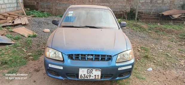 Hyundai Accent 2007 Blue · Photo 1