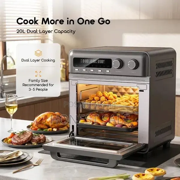 Oraimo Bakeair Pro 8-in-1 20l 230°C Large-Capacity Air Oven · Photo 1