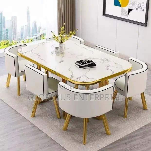 6 in 1 Luxury Dining Table · Photo 1