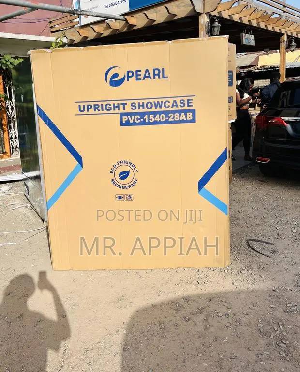 Beautiful Made Pearl 3 Door Display Refrigerator. · Photo 1