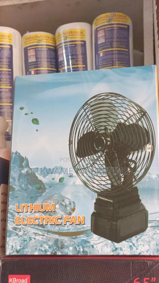Lithium Electric Fan · Photo 1