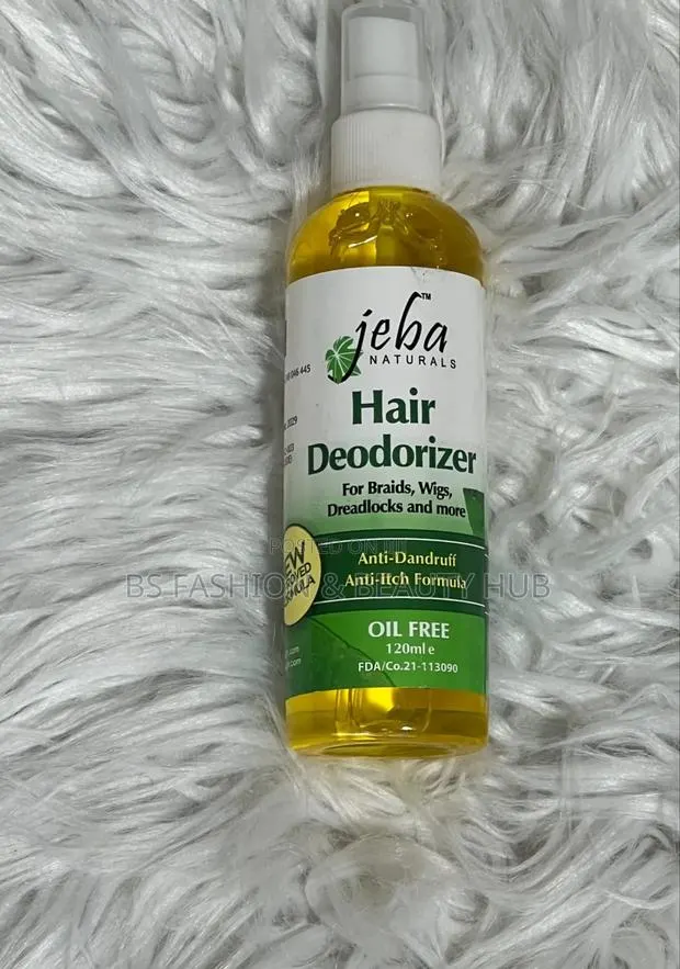 Jeba Naturals Hair Deodorizer – Anti-Dandruff, Anti-Itch (Oil-Free) · Photo 1