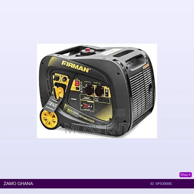 Generator Gasoline 3.0kw Inverter - Sps3000ie · Photo 1