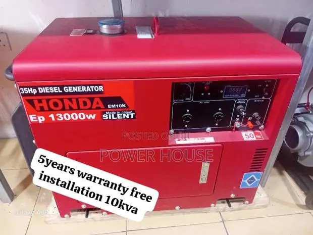 Supra Gen Honda Diesel Generator 10kva 13000watts · Photo 1