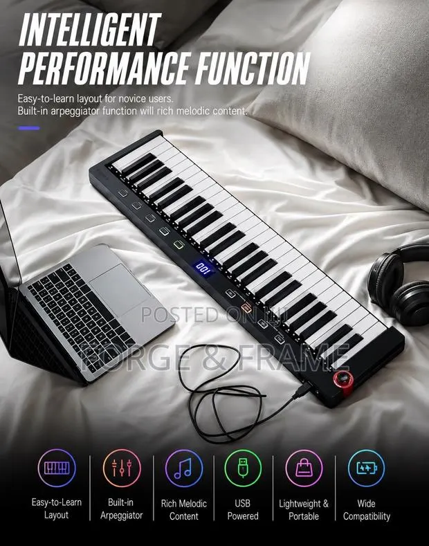 Donner N-49 MIDI Master Keyboard Controller · Photo 1