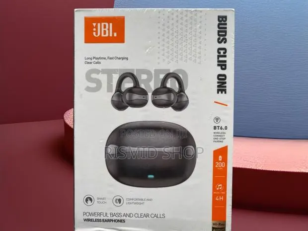 JBL Buds Clip One Comfort-Fit Earbuds · Photo 1