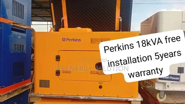 Premium Perkins 18kva Diesel Generator – Long-Lasting Performance · Photo 1