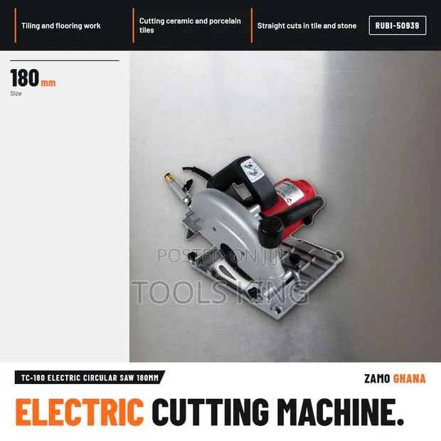 Tc-180 Electric Circular Saw 180Mm - RUBI-50939 · Photo 1