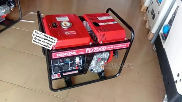 Powering Progress 7.5kva Honda Diesel Generator 7000watt · Photo 1