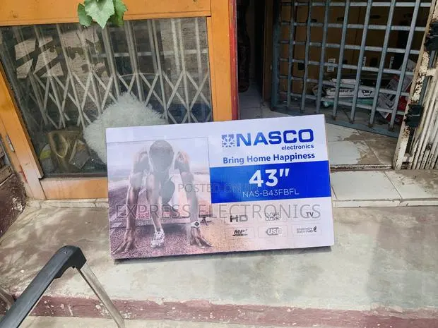 Quality Display Nasco 43′′ LED Digital Satellite FHD Flat-Screen · Photo 1