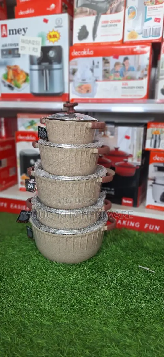 Ucclife Cookware With Silicon Handles · Photo 1