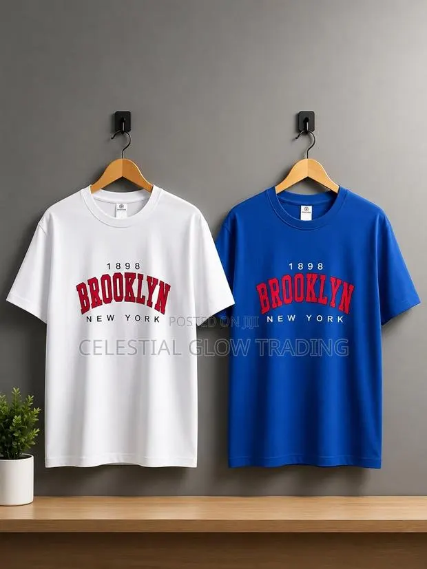 Brooklyn New York Oversized T-Shirt | Premium Cotton Unisex Casual Tee · Photo 1
