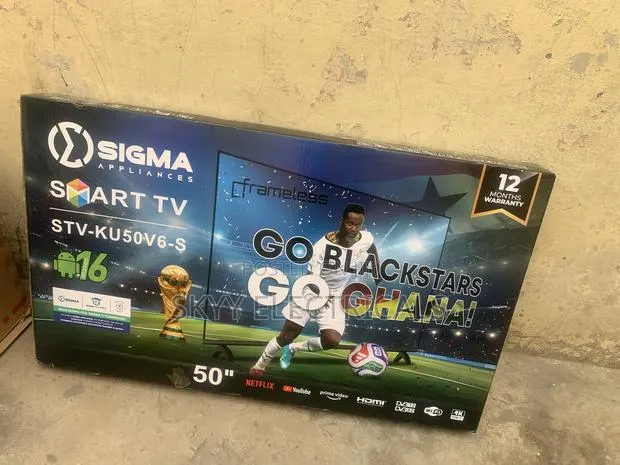 Frameless Sigma 50inch Smart TV · Photo 1
