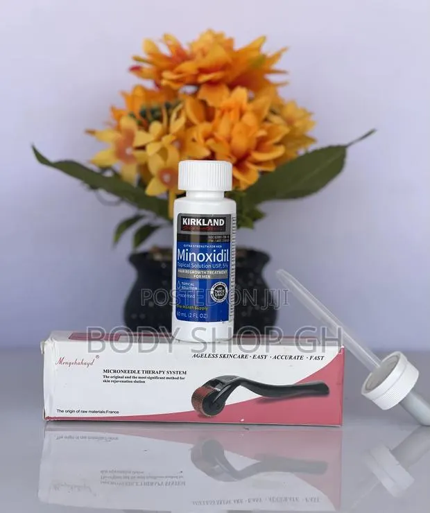 Kirkland Minoxidil + Derma Roller - For Beard and Hairline · Photo 1