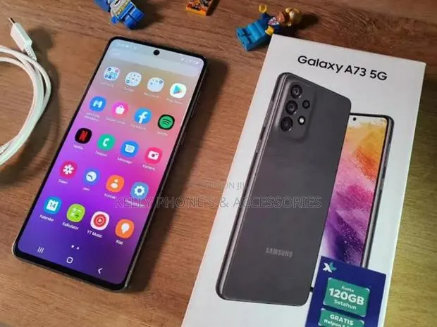 New Samsung Galaxy A73 5G 128 GB Black · Photo 1
