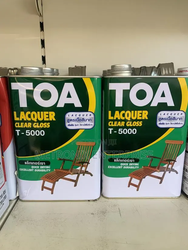 Lacquer Clear Gloss,4L(TOA) · Photo 1