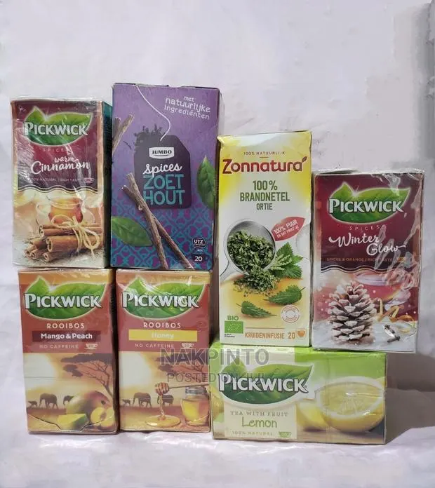 Organic Teas, 100% Natural Tea Bags ( Different Types) · Photo 1