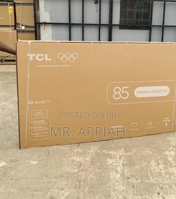 Order Affordable TCL 85” Qled 4k Smart TV(Black)Remote · Photo 1