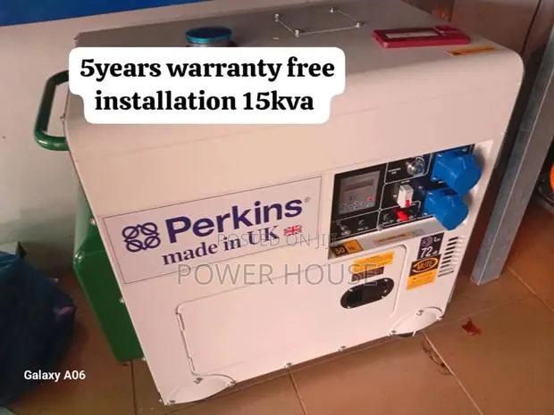 Genuine Lyra Stream 15kva 16500watts Diesel Perkins 15kva · Photo 1