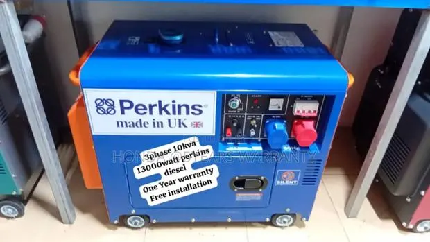 Power for Survival Perkins 10kva 13000watt 3phase Diesel · Photo 1