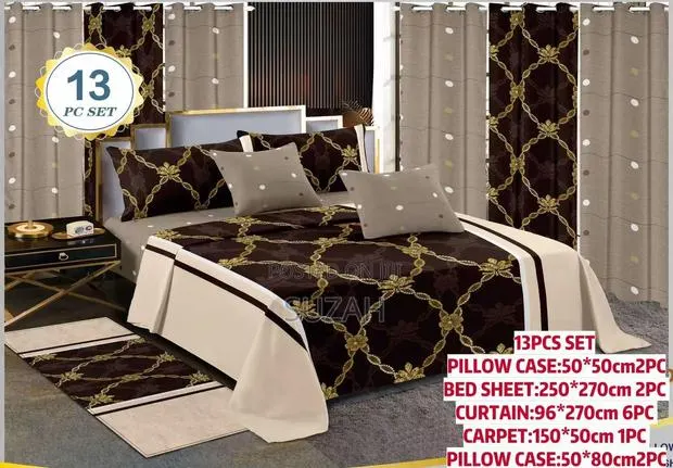Elegance Pack of Curtains and Beddings · Photo 1