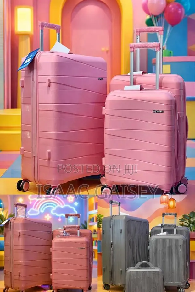 Expandable 3 in 1 Anticrake Luggages in Different Colors and Designs · Photo 1