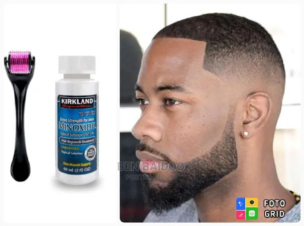 Kirkland Minoxidil Oil+Derma Roller 0.5mm · Photo 1