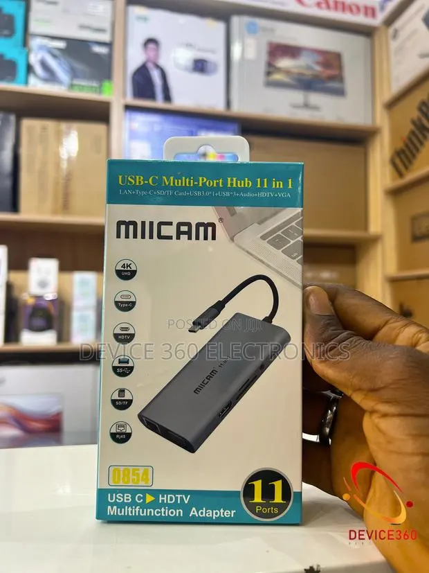 Miicam Type C Multi Port Hub 11-in-1 · Photo 1