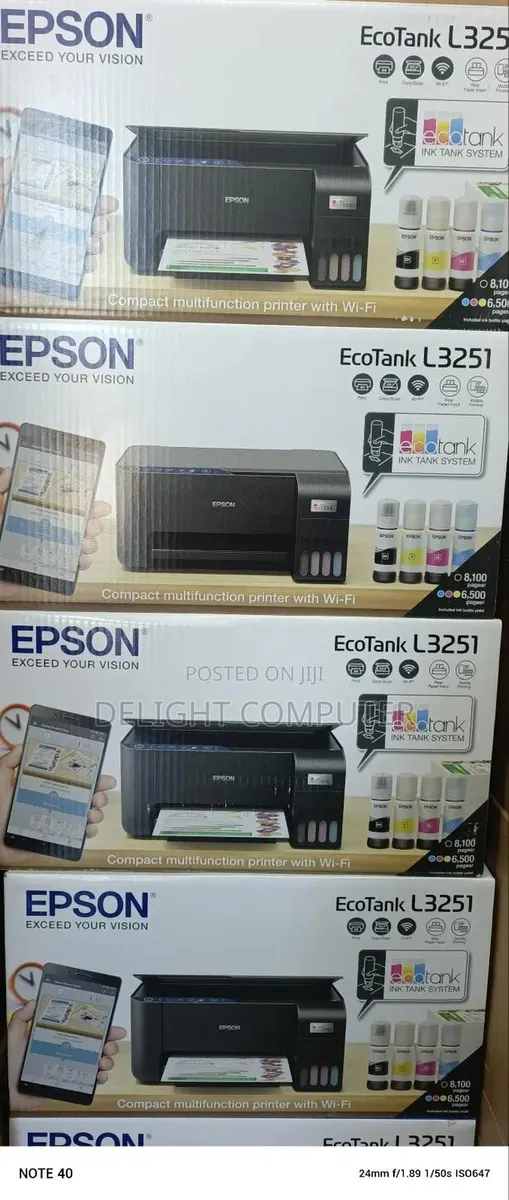 Epson Ecotank L3250 A4 Wi-Fi All-in-One Ink Tank Printer · Photo 1