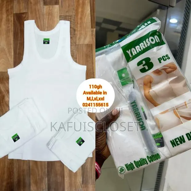 Yarrison 3 in 1 Cotton Singlets Men · Photo 1