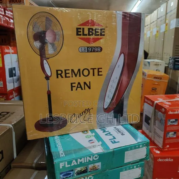 Elbee!! Elbee!! The Remote Controlled Pedestal Fan You Can Trust · Photo 1