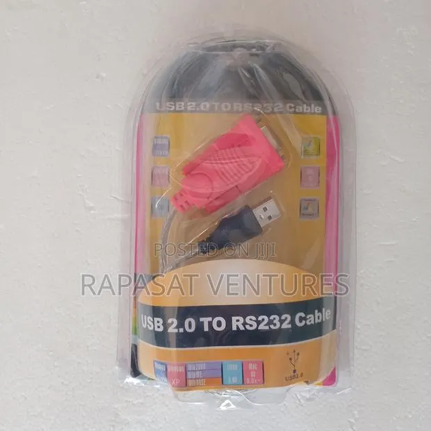 Usb to Rs232 Female Serial Cable Adapter · Photo 1
