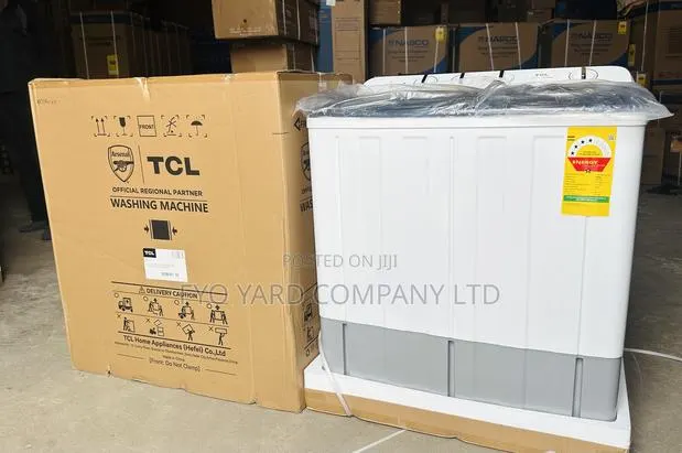 Semi-Automatic TCL 10kg Twin Tub Top Loader Washing Machine · Photo 1
