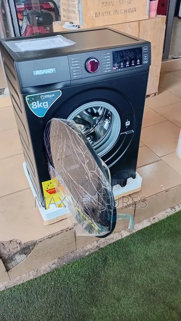 Asano 8kg Washing Machine – Front Load Asano 8kg Strong Spin · Photo 1