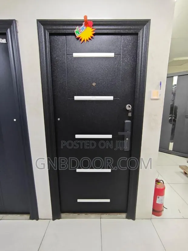 G93 Double Lock 5 Strips Metal Door Security Door Turkey Turkish · Photo 1