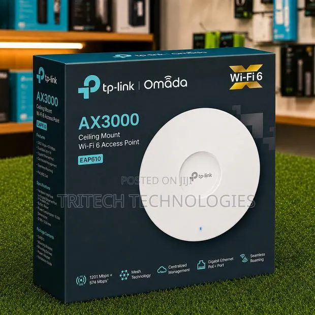 TP-Link EAP653 UR AX3000 Ceiling Mount WiFi 6 Access Point · Photo 1
