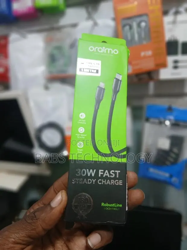 30W Oraimo iPhone Cable · Photo 1