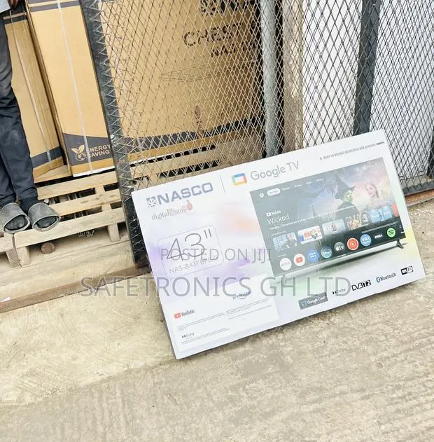 Most Quality Nasco 43′′ Full HD Smart LED TV NAS-J43FBFL-And · Photo 1