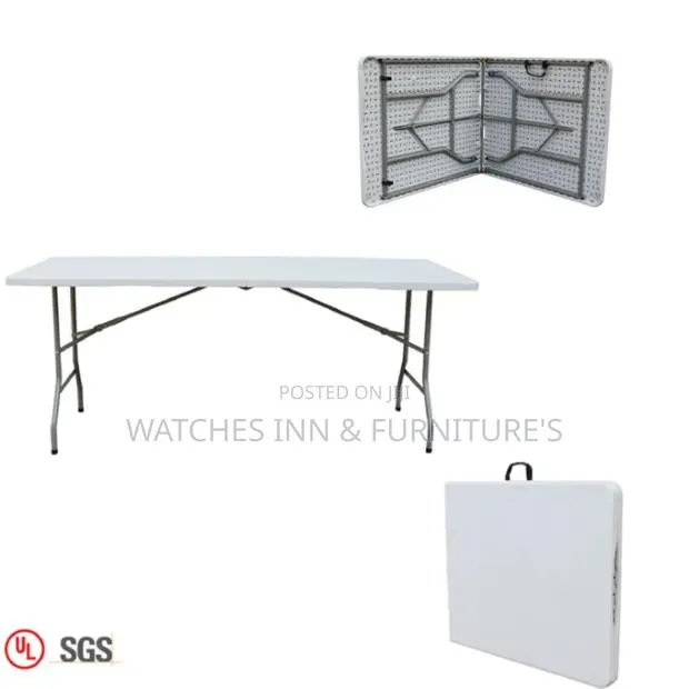 8 Seater White Event Foldable Table ( Bulk Purchases Only ) · Photo 1