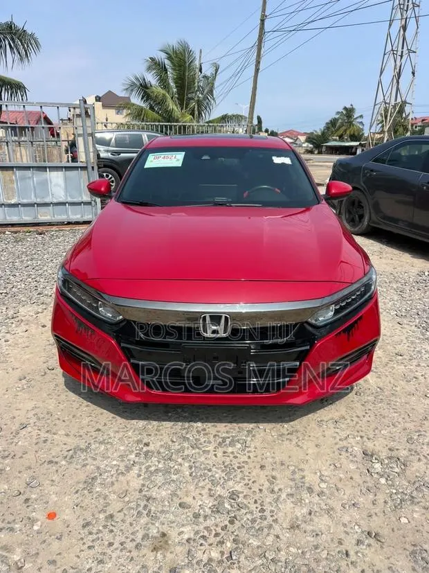 Honda Accord Sport 2018 Red · Photo 1