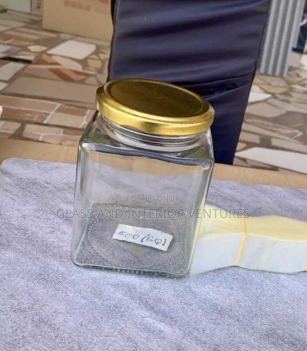 500ml Square Bottle or Jar Available · Photo 1