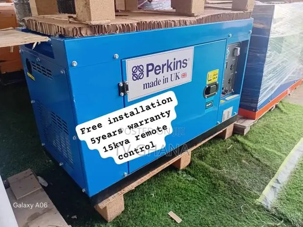 Perkins 15kva Soundproof Diesel Generator – Remote Control · Photo 1