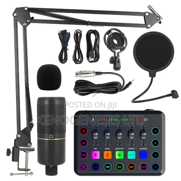 V8 Livestreaming Sound Card With Microphone · Photo 1