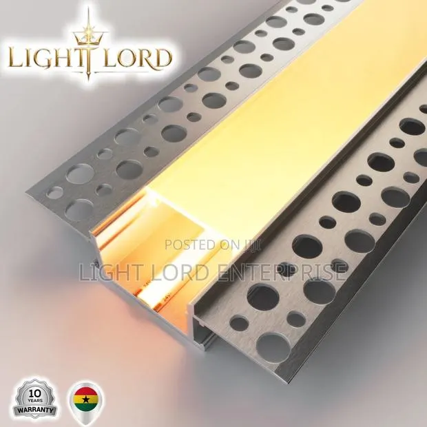 Clear View Aluminum Profile Channel 3meters · Photo 1